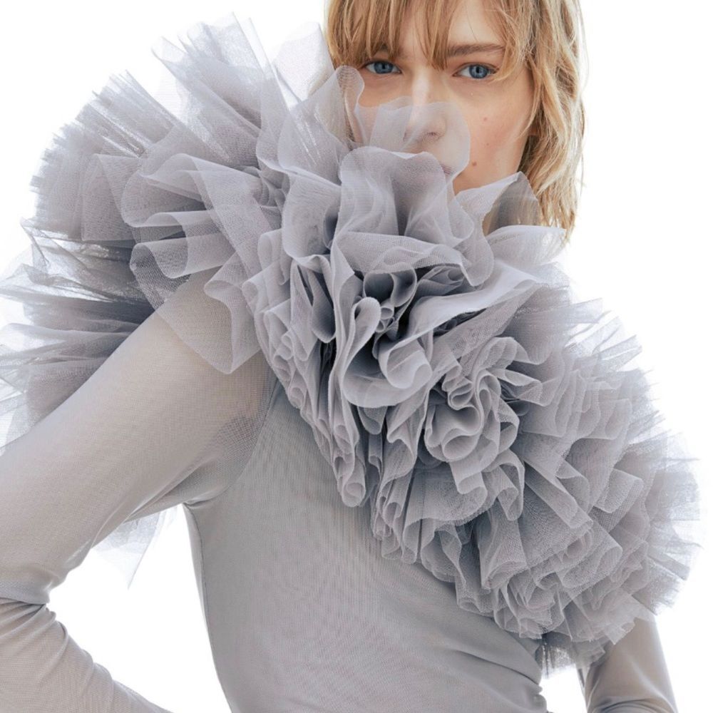 H&M Studio Ruffle Top New - Picture 7 of 8